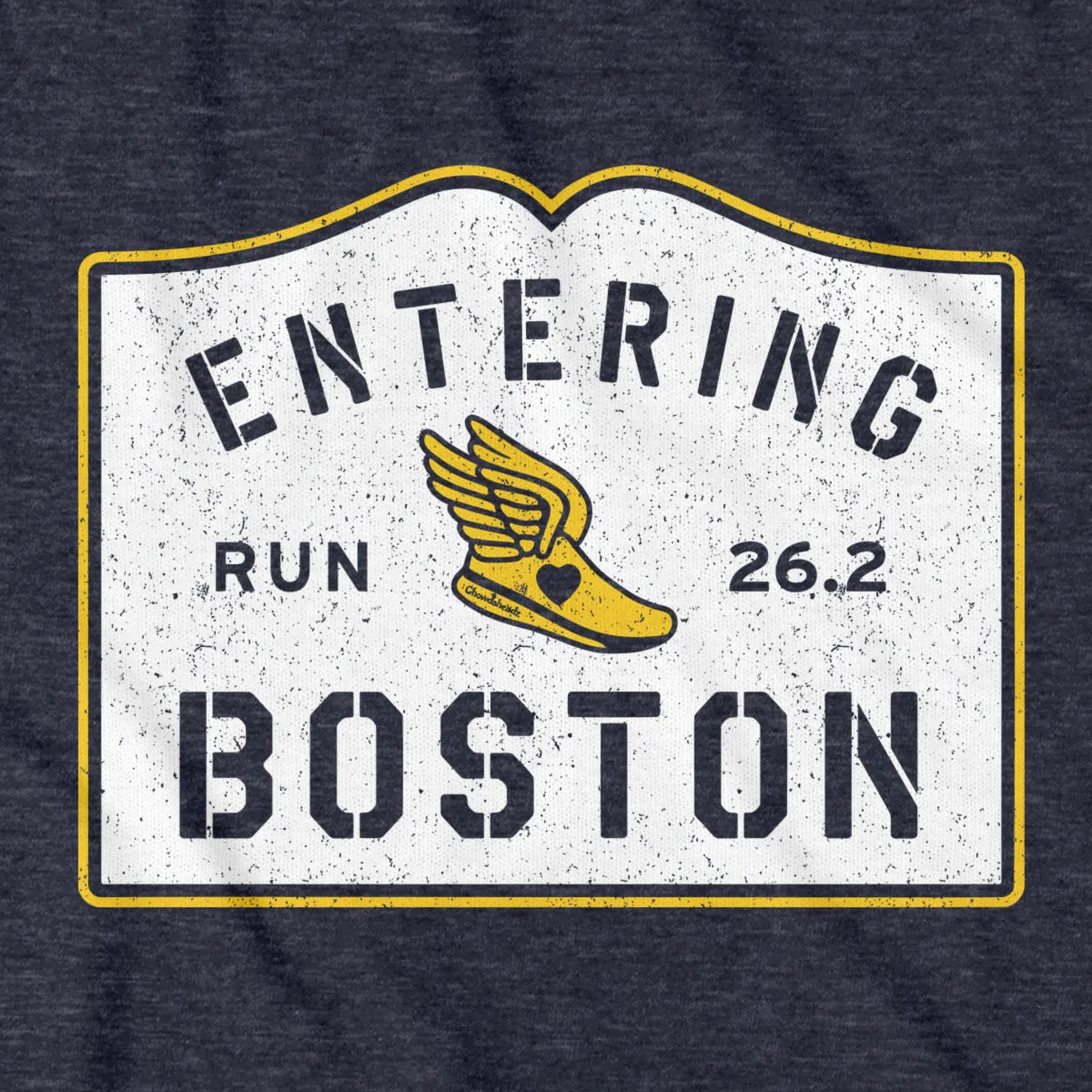 Entering Boston Run 26.2 T-Shirt