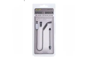 ESP Black/White Barrel Bobbins Black Stainless