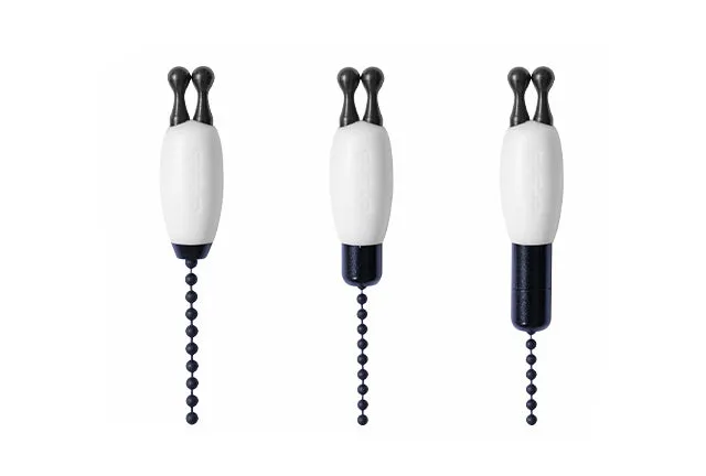 ESP Black/White Barrel Bobbins Black Stainless