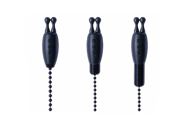 ESP Black/White Barrel Bobbins Black Stainless