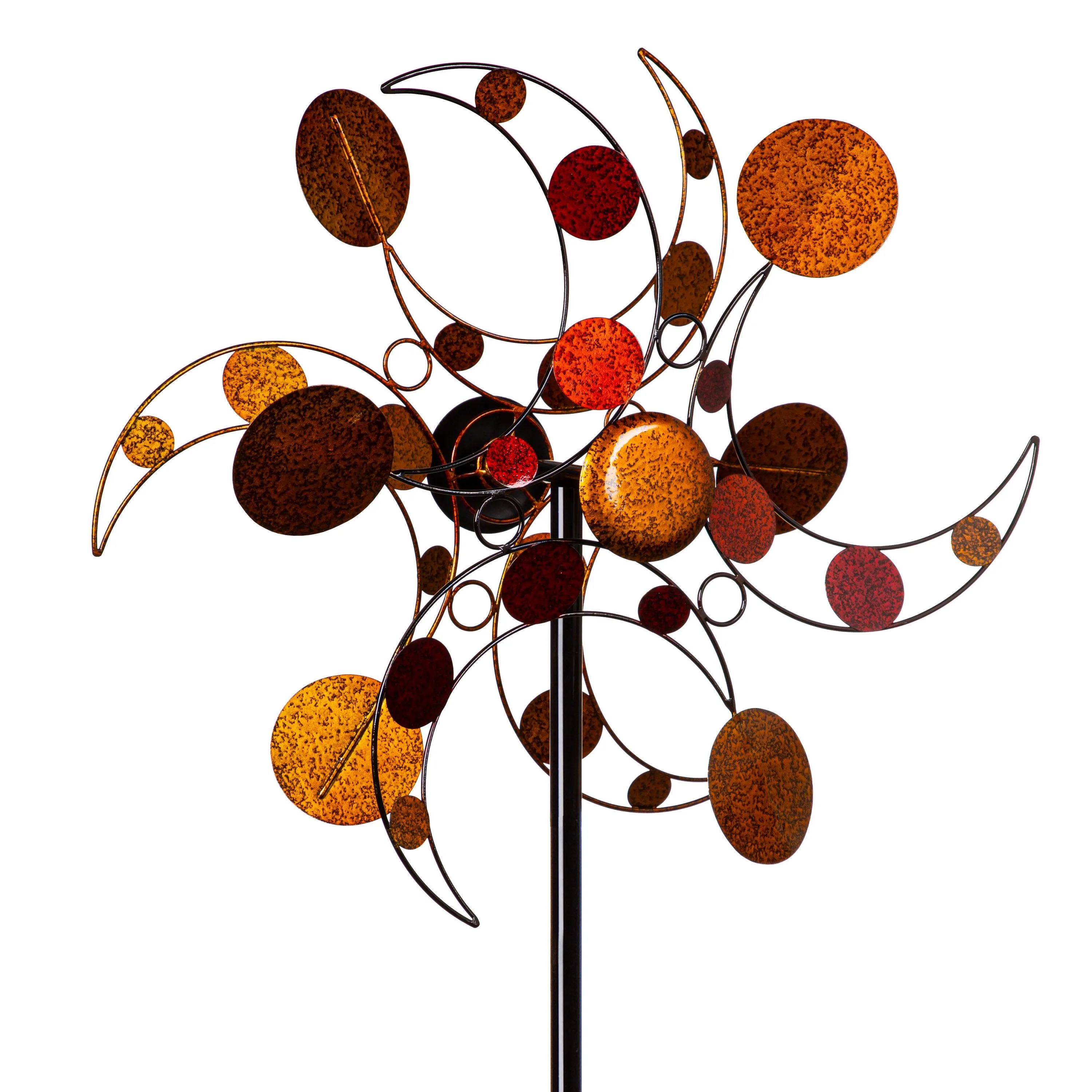 Evergreen Wind,Mystic Moon Wind Spinner,20x9.45x74.8 Inches
