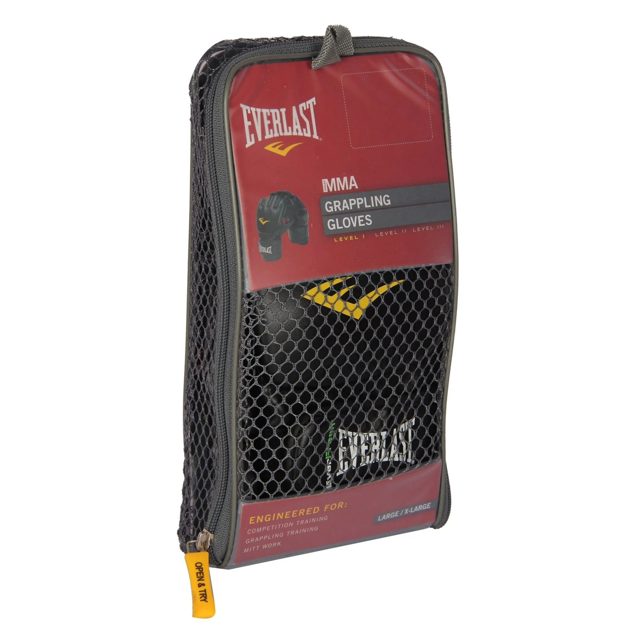 Everlast 7560LXL Grappling Gloves (Black)