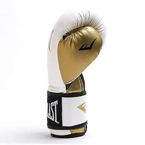 Everlast P00000722 Boxing Gloves (White/Gold)