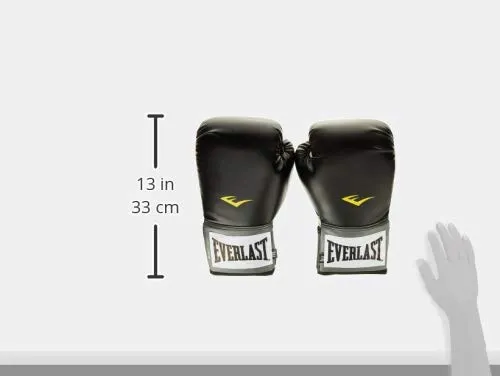 Everlast Pro Style Boxing Training Gloves, 8Oz (Black)