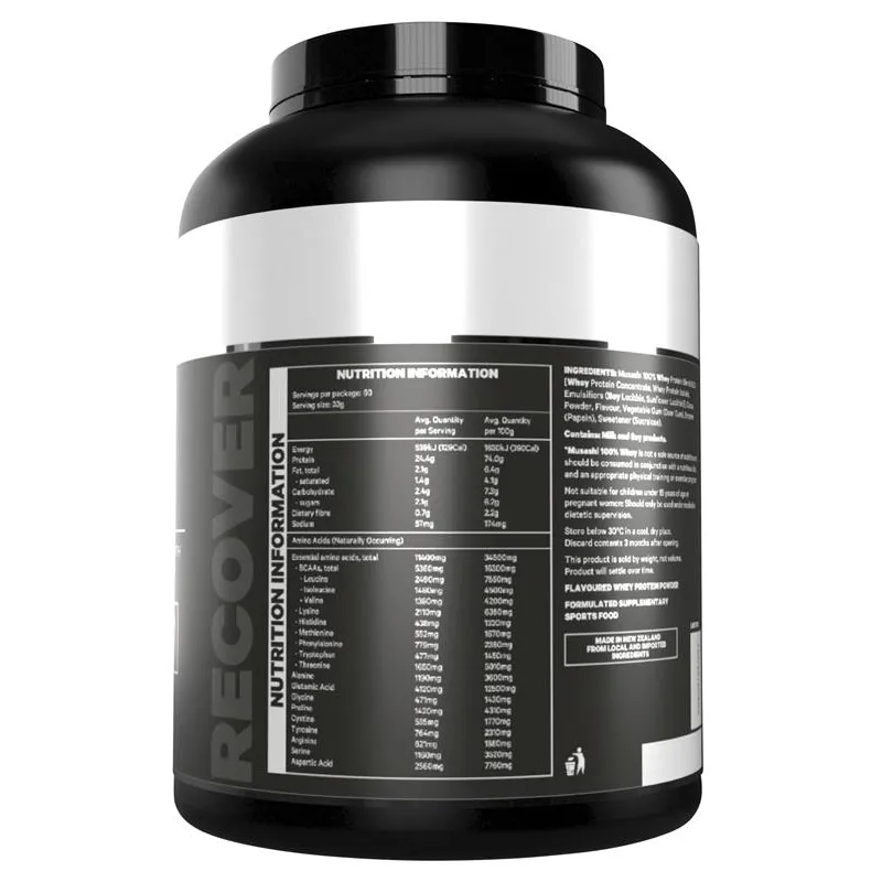 [Expiry: 03/2026] Musashi 100% Whey - Chocolate Milkshake flavour 2kg