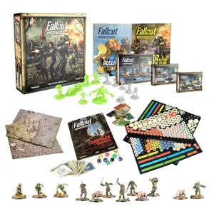 Fallout: Wasteland Warfare Game - Super Mutants Starter Bundle