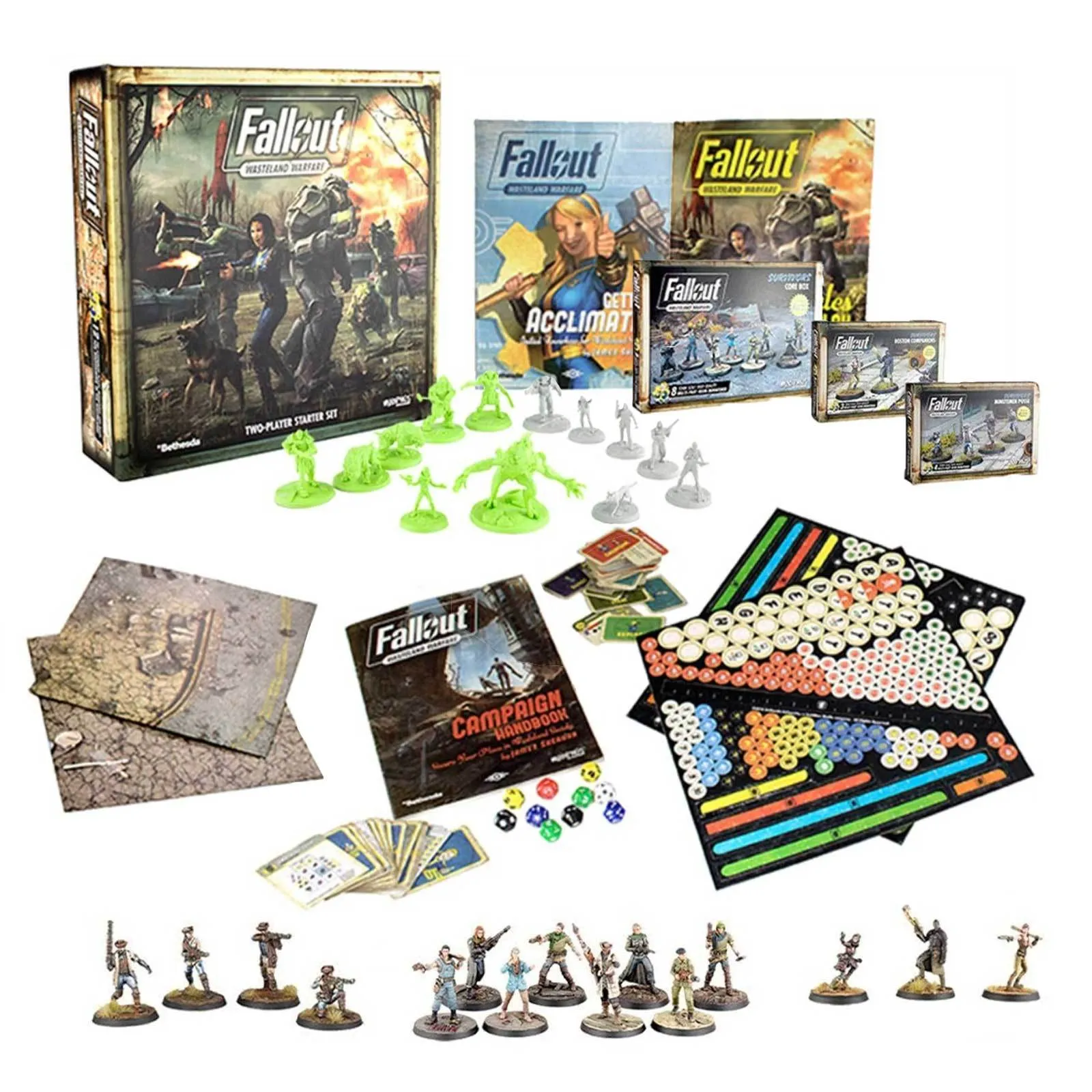 Fallout: Wasteland Warfare - Survivors Starter Bundle