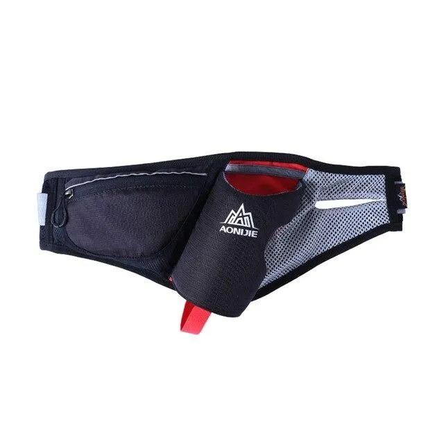 Fanny pack with water bottle holder, Olive