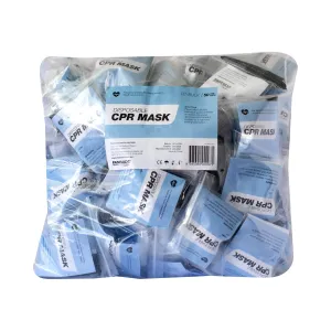 FastAid R1-BULK Disposable Resuscitation Face Shield 50pk