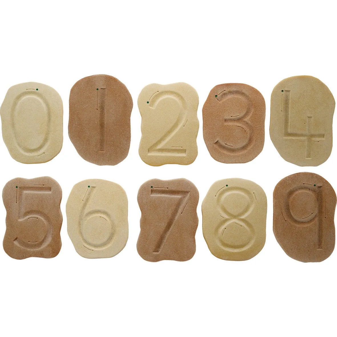 Feels-Write Number Stones pk 10