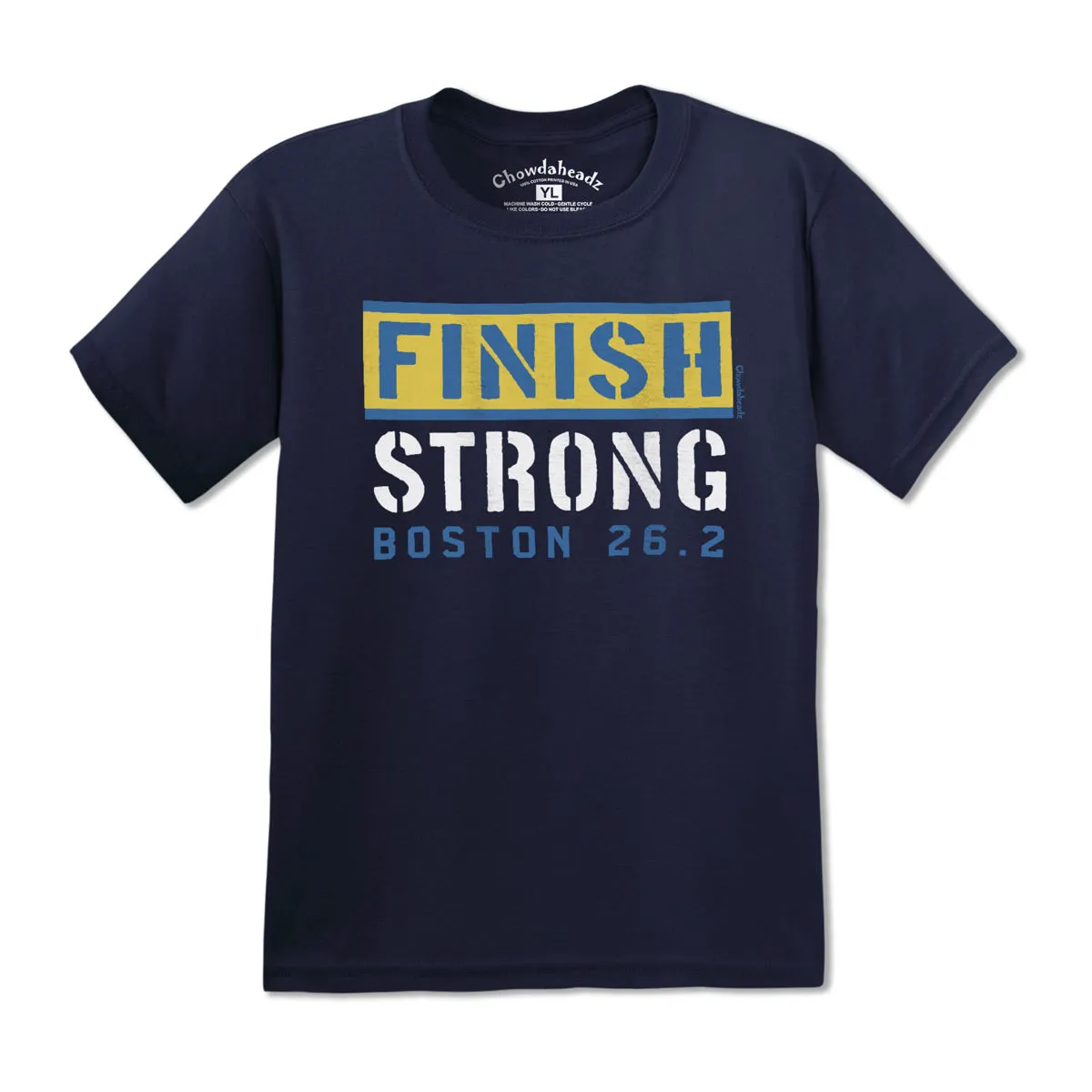 Finish Strong Boston 26.2 Youth T-Shirt