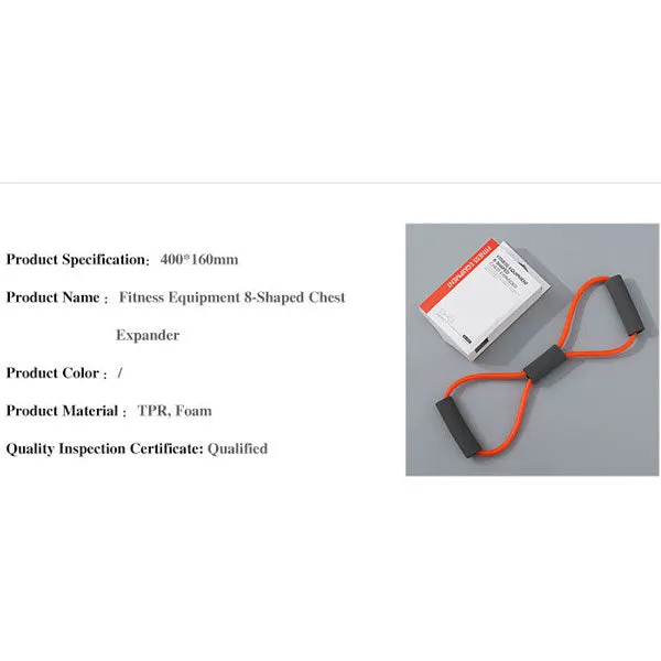Fitness Equipment 8-Shaped Chest Expander