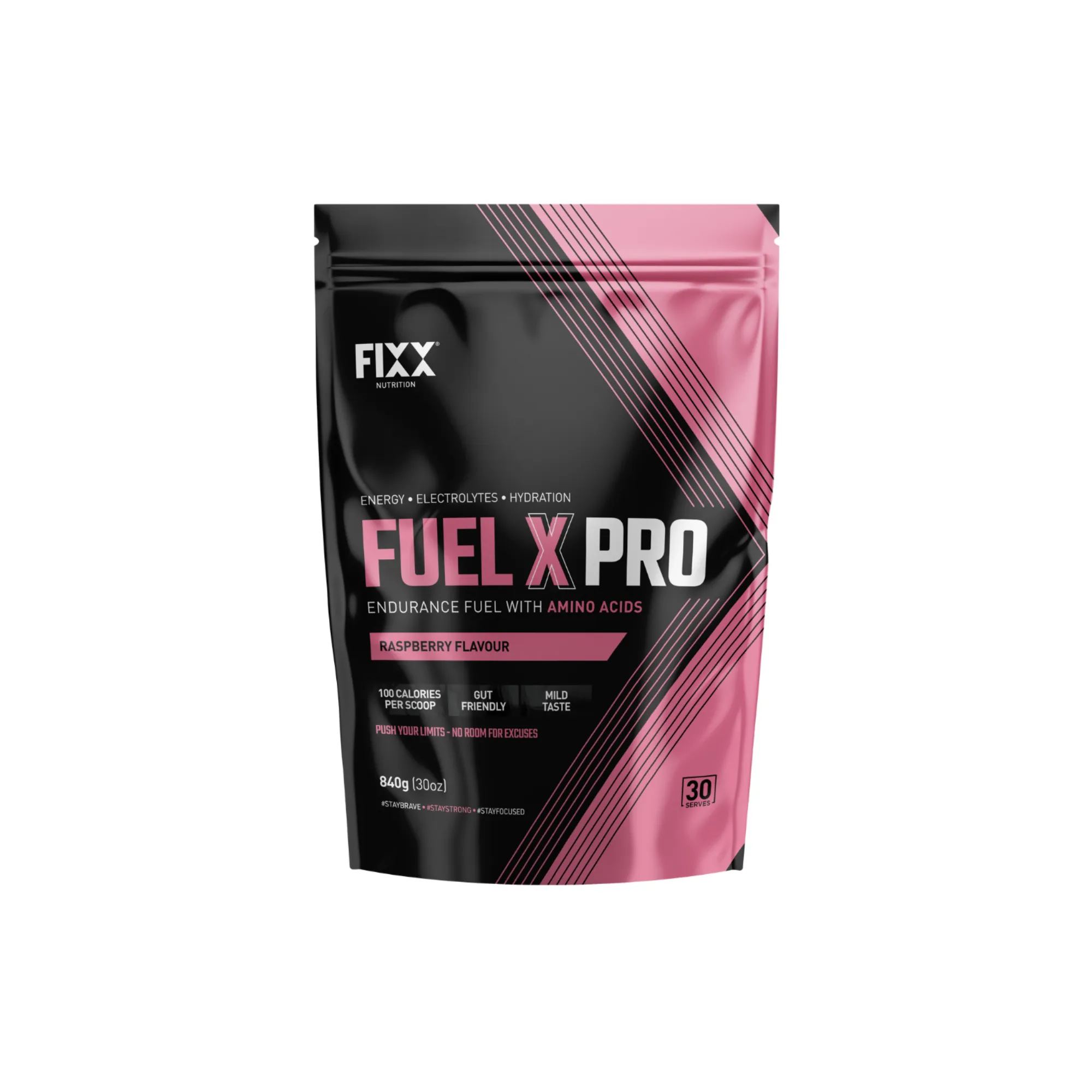 FIXX Nutrition Fuel X Pro 30 Scoop Bag - Raspberry
