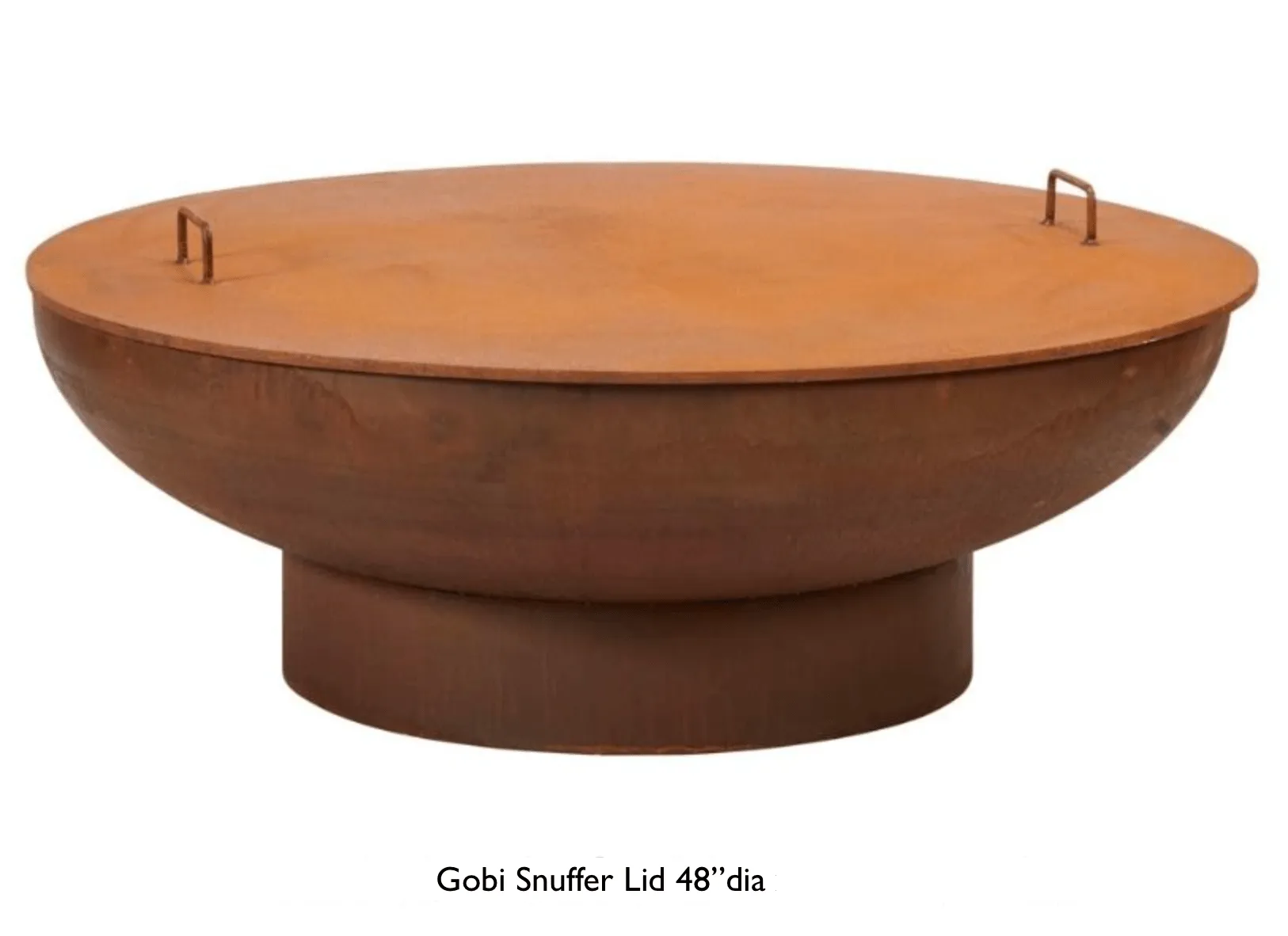 Flaming Gorge - Gobi Steel Fire Pit Snuffer Lid Accessory