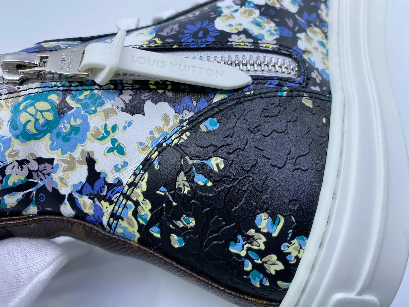 Floral High Top Sneaker