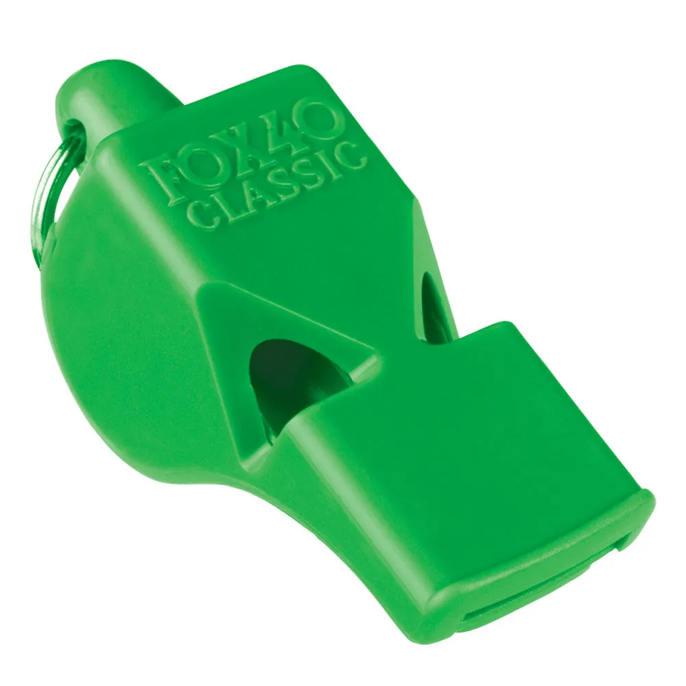 Fox40 Classic Safety Whistle with Breakaway Lanyard
