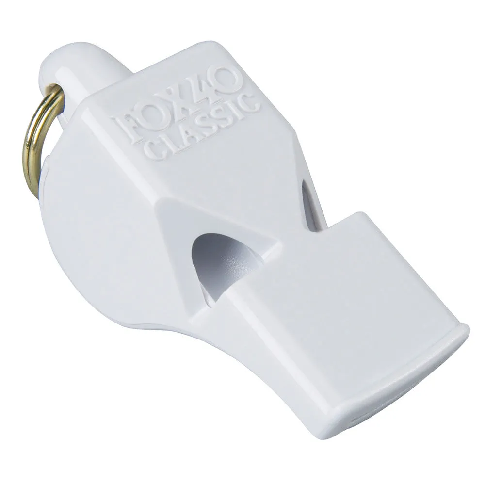 Fox40 Classic Safety Whistle with Breakaway Lanyard