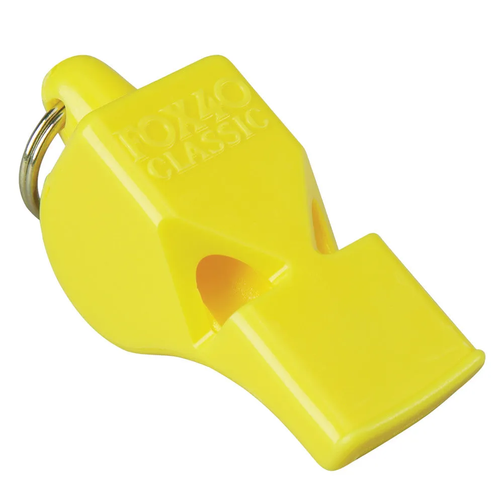 Fox40 Classic Safety Whistle with Breakaway Lanyard