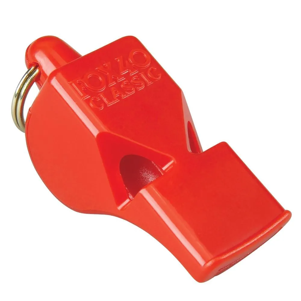 Fox40 Classic Safety Whistle with Breakaway Lanyard