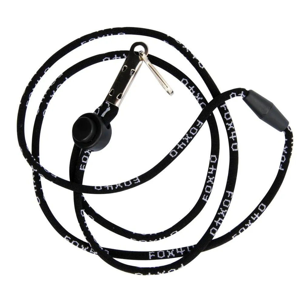 Fox40 Classic Safety Whistle with Breakaway Lanyard