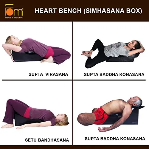 Friends Of Meditation Iyengar Yoga Heart Bench