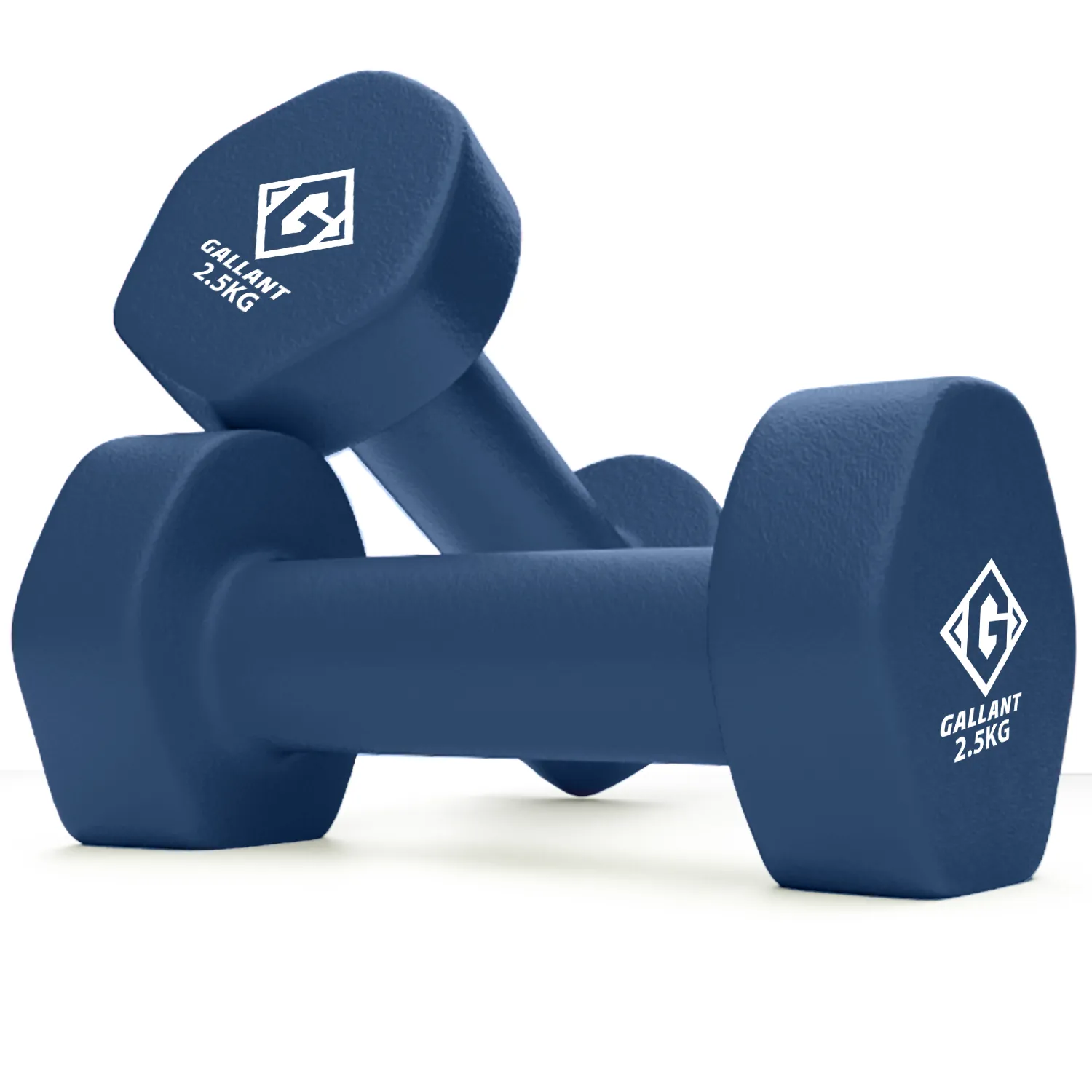 Gallant HEX Neoprene Dumbbells Hand Weights Pair - Dumbbell Weights Neoprene
