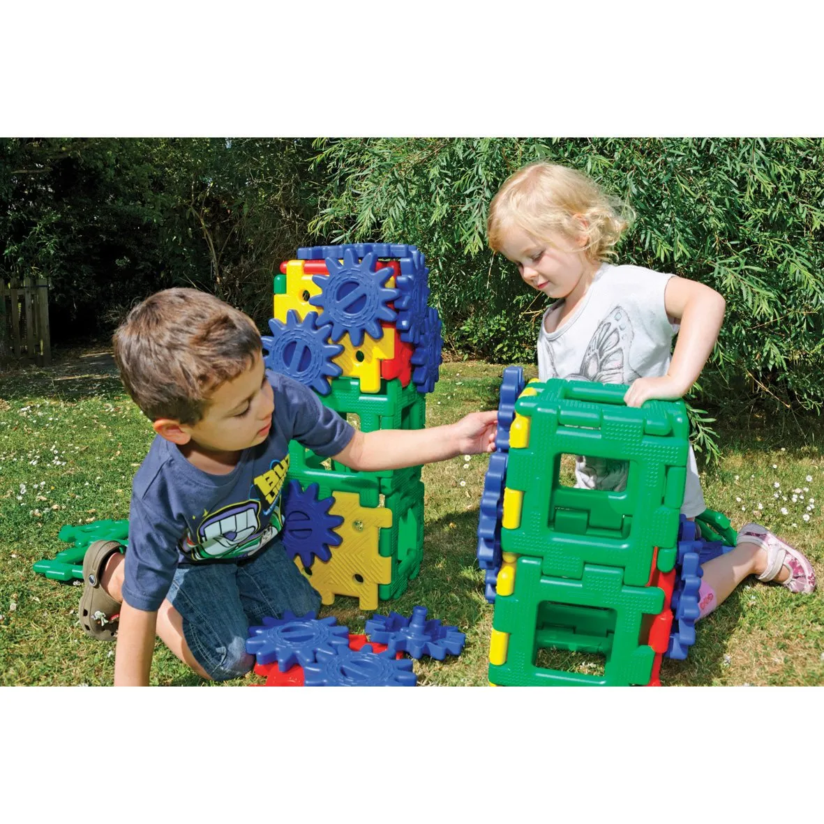 Giant Polydron Cogs Set
