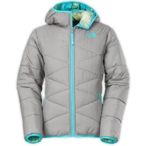Girls' The North Face | Reversible Perrito Insulated Jacket | Metallic Silver