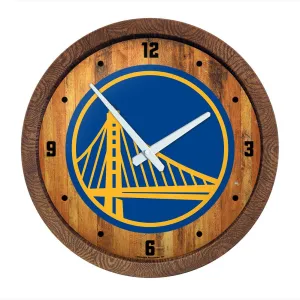 Golden State Warriors: "Faux" Barrel Top Clock