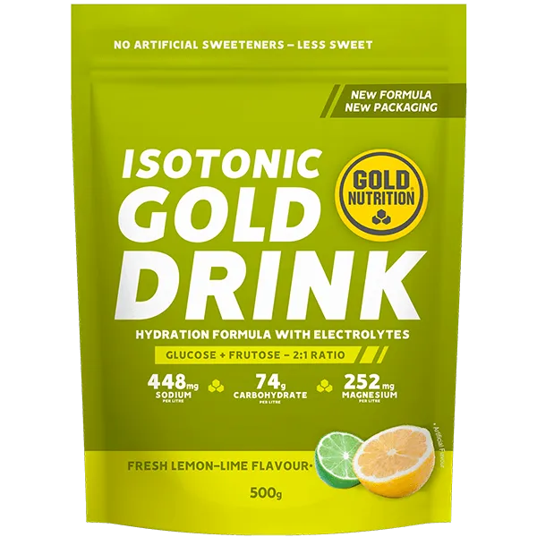 GoldNutrition Isotonic Gold Drink (Lemon) 500g