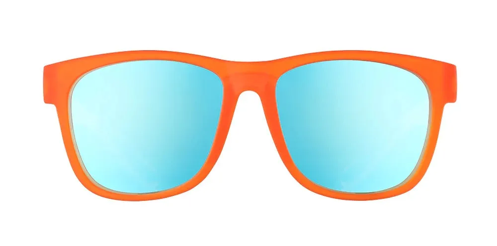 Goodr BFG sunglasses- That Orange Crush Rush