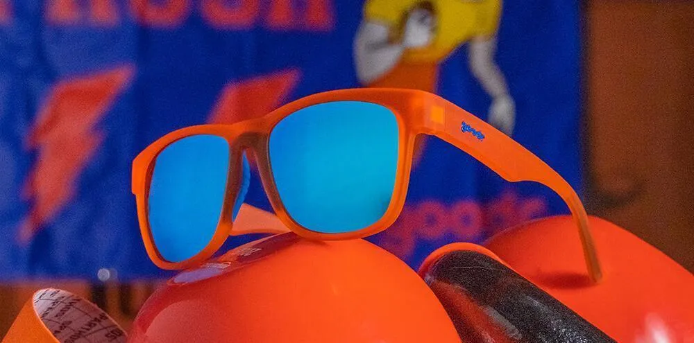 Goodr BFG sunglasses- That Orange Crush Rush
