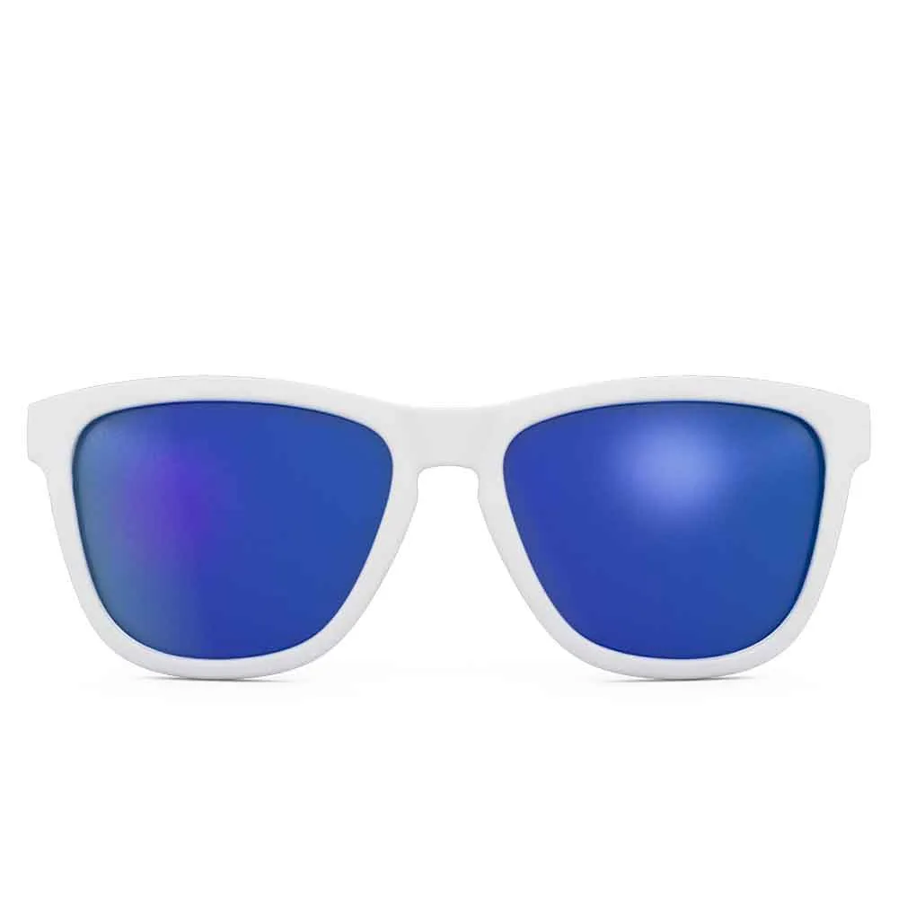goodr Iced by Yetis OG Sunglasses in White | OG-WH-BL1