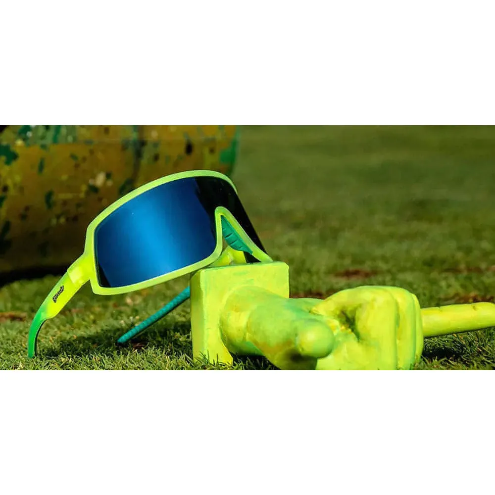 Goodr Nuclear Gnar Cycling Sunglasses - Yellow