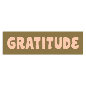 Gratitude Sticker