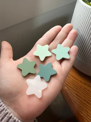 Green Star Charms