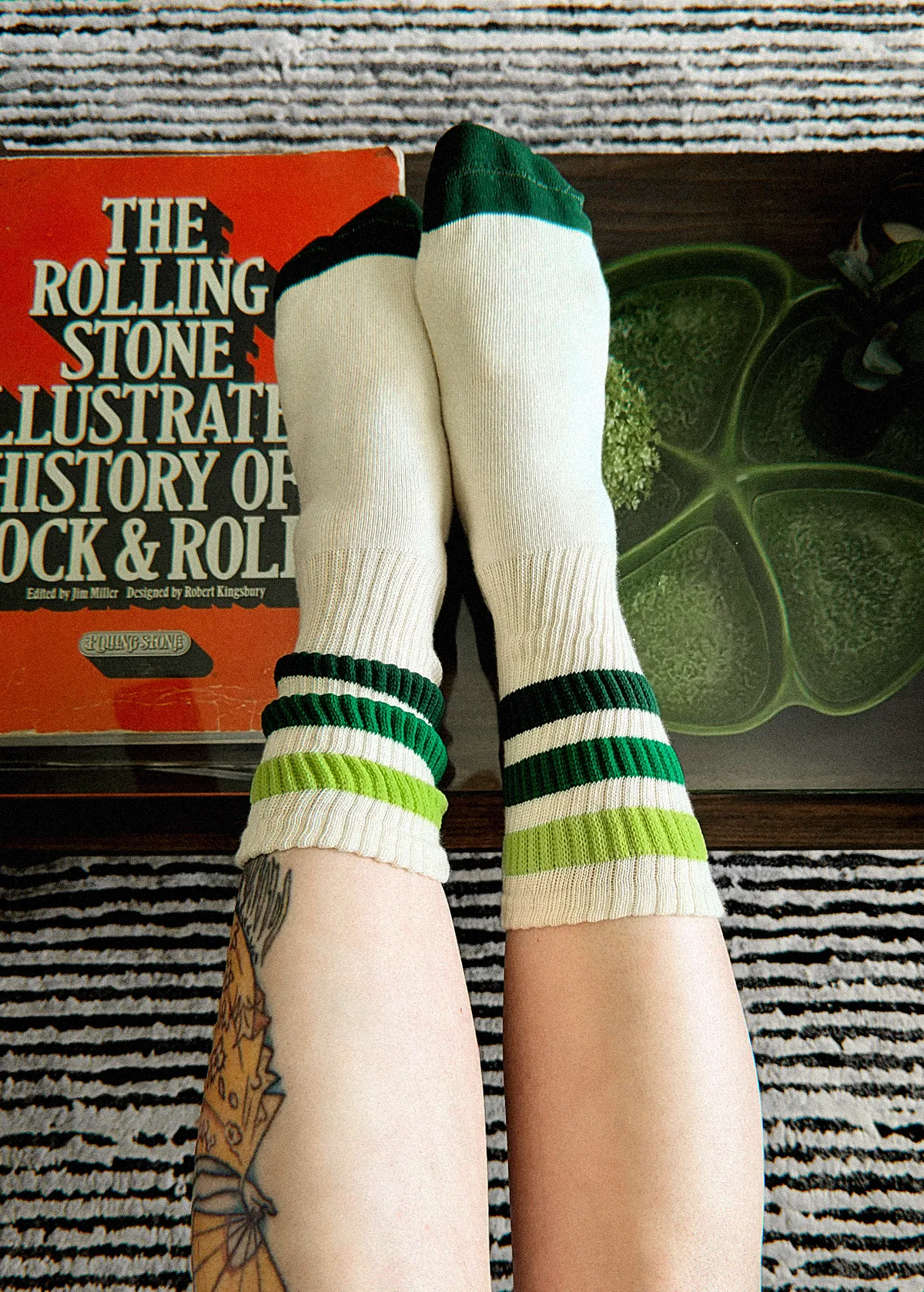 Greg Retro Gym Crew Socks