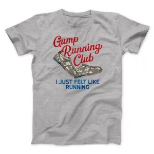 Gump Running Club Funny Movie Men/Unisex T-Shirt