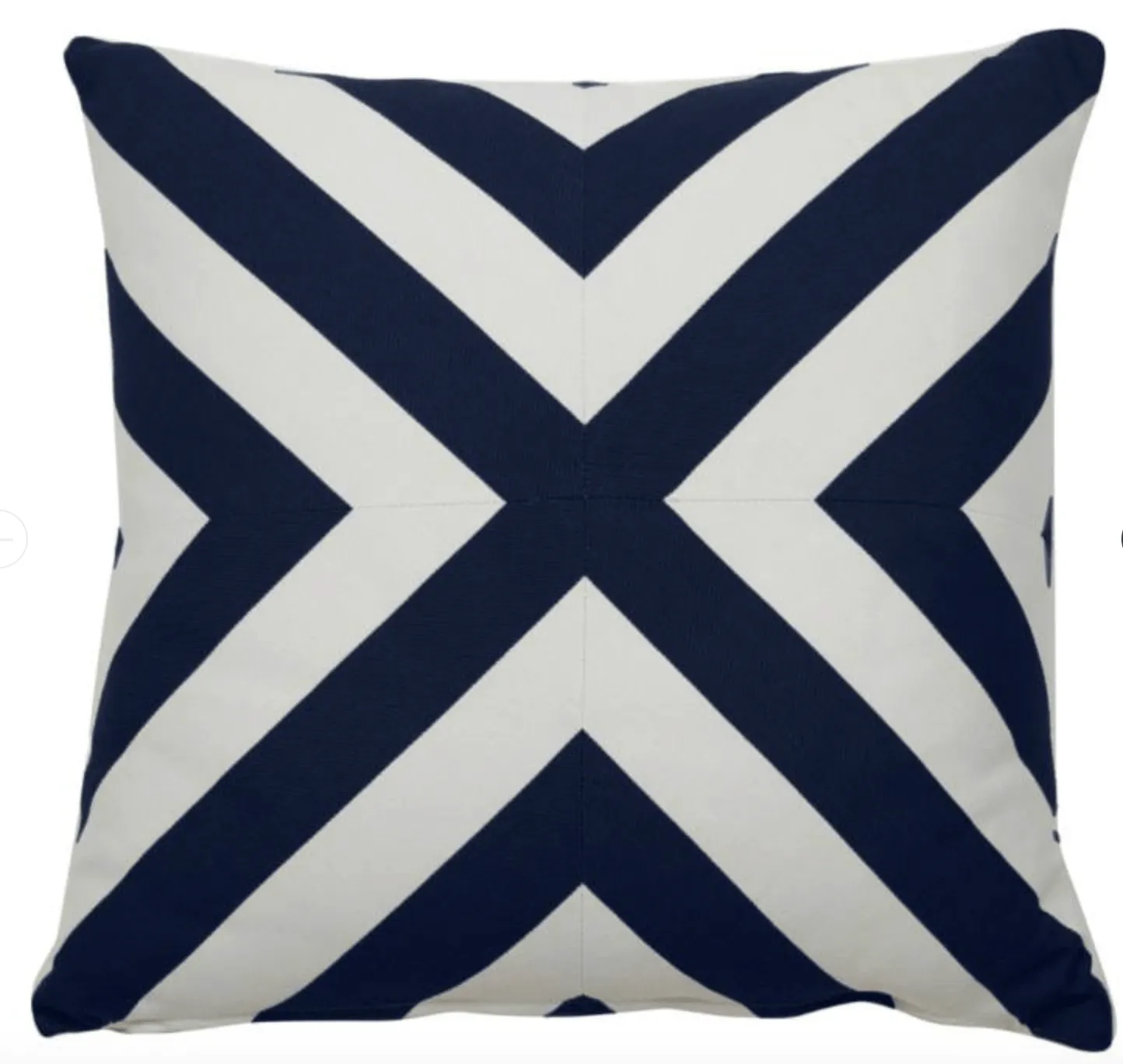 Halo Indigo X-Stripe - Outdoor Pillow