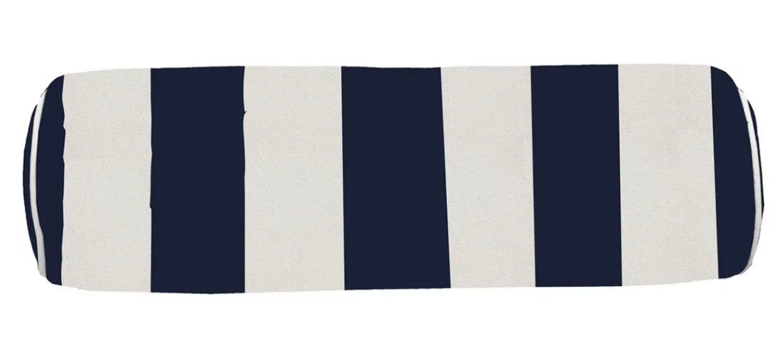 Halo Indigo X-Stripe - Outdoor Pillow