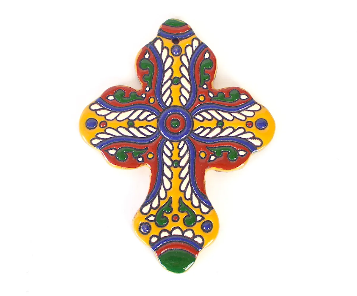 Hand Painted Ceramic Crosses