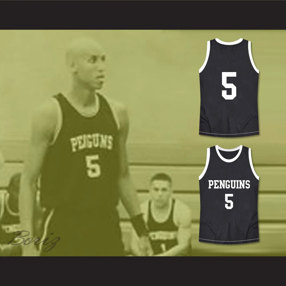 Hangin' with Mr. Cooper 5 Oakbridge Penguins High School Basketball Jersey