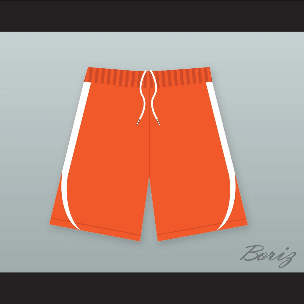 Harlem Money/ Buckets Orange Basketball Shorts Uncle Drew