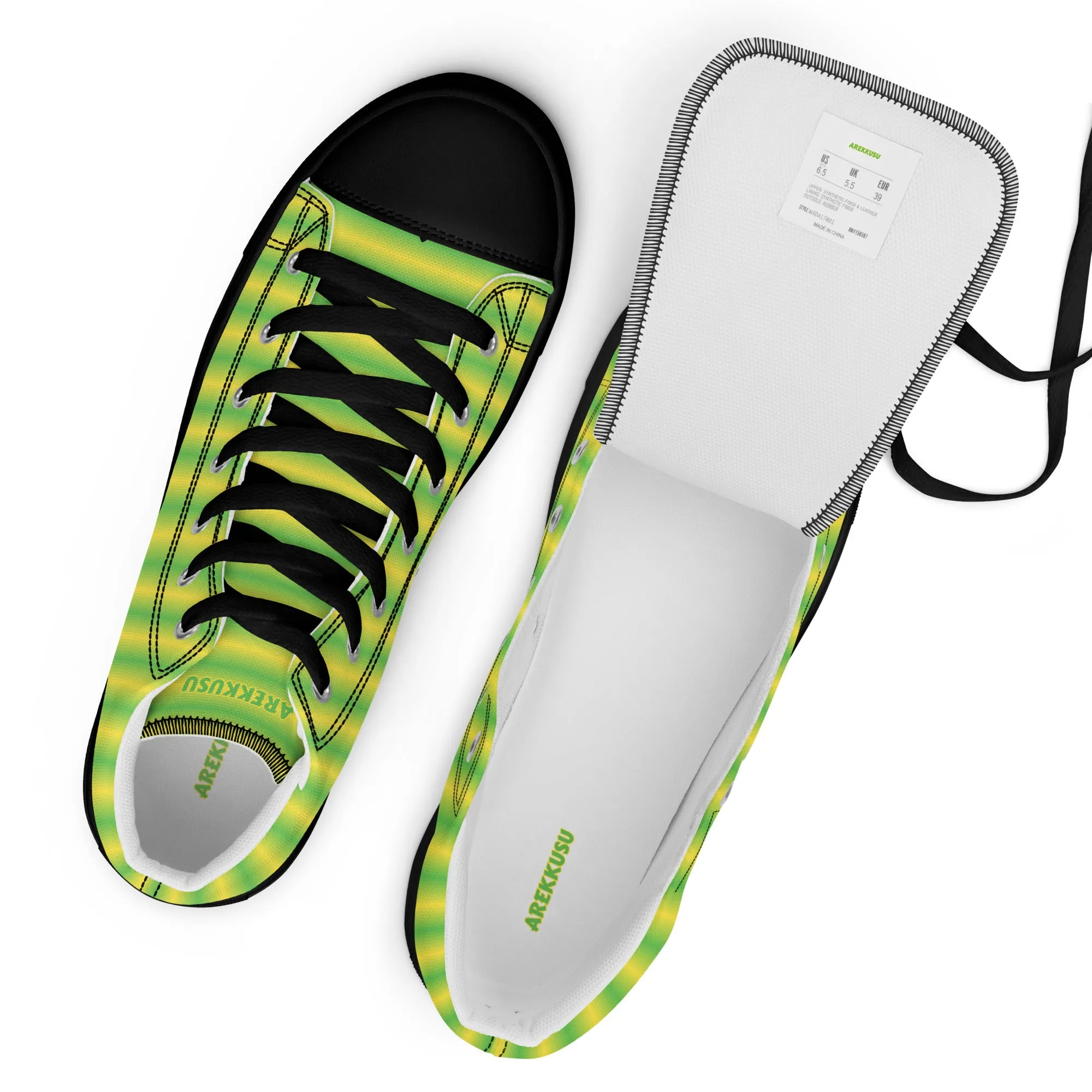 High Top Canvas Shoes