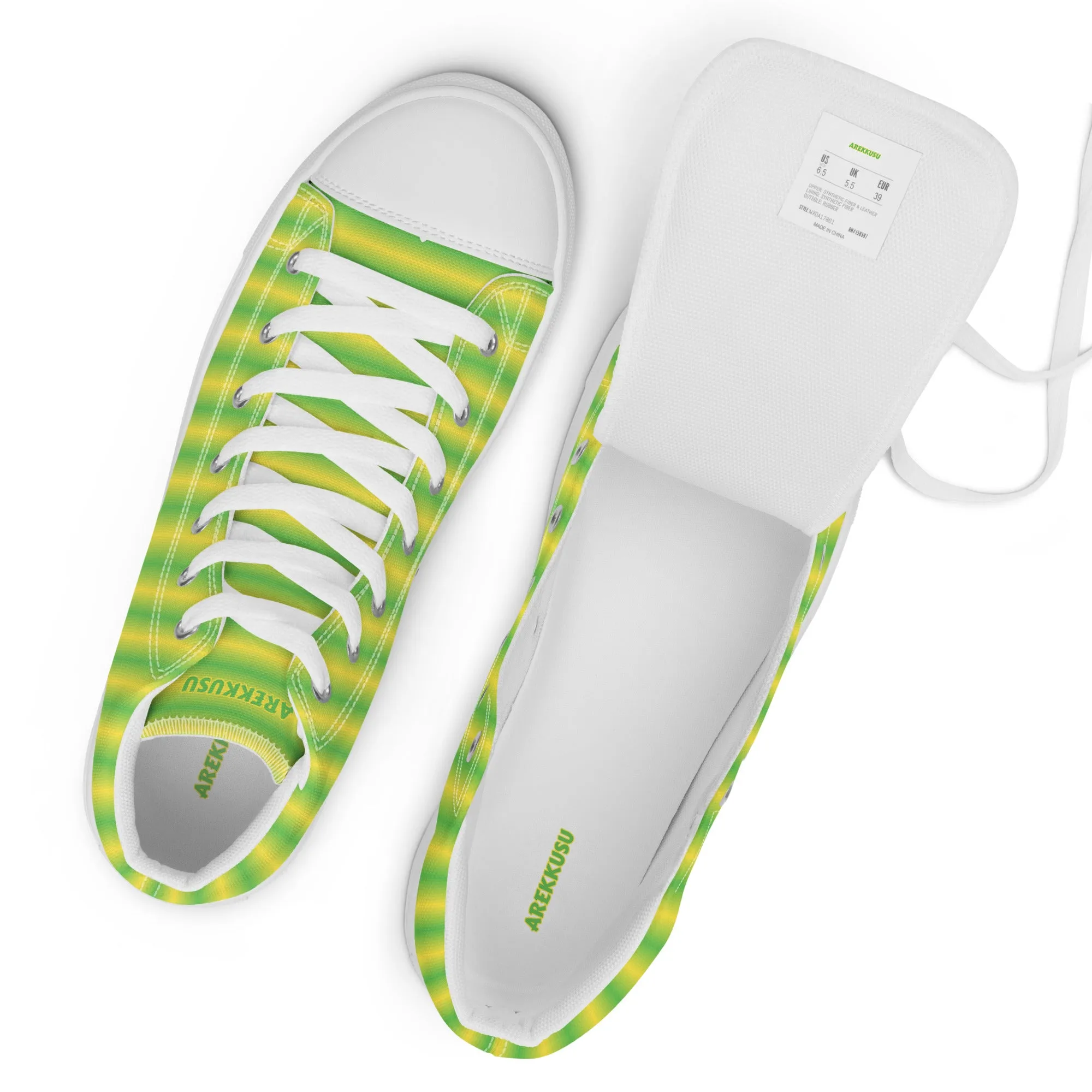 High Top Canvas Shoes