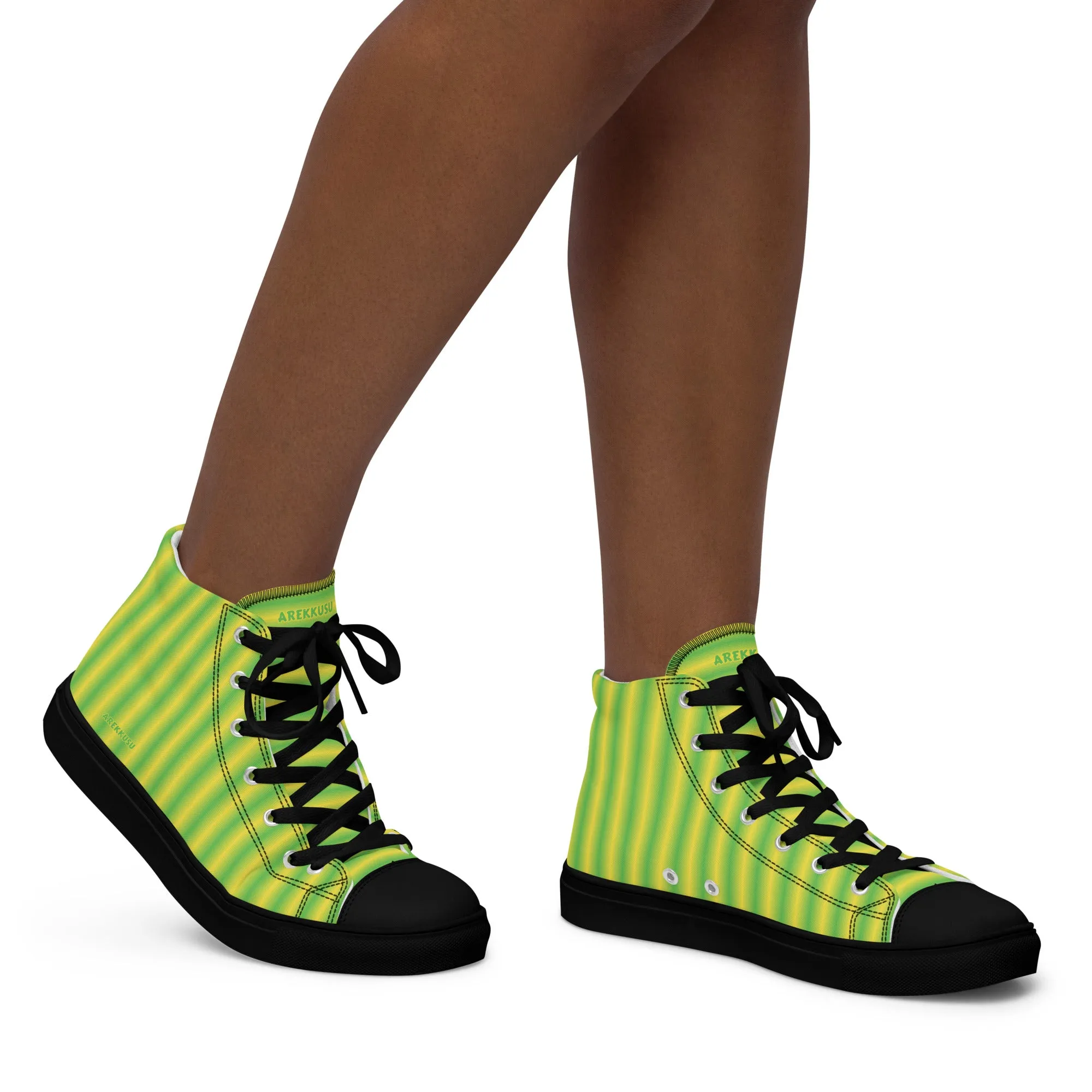 High Top Canvas Shoes