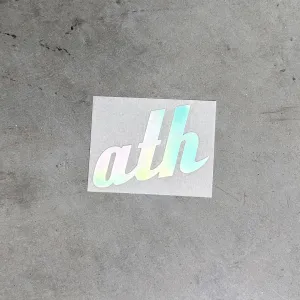 Holographic Die Cut Sticker