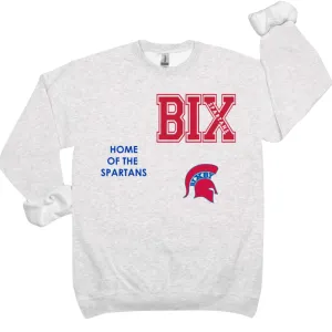 Home of the Spartans Adult Crewneck Sweatshirt