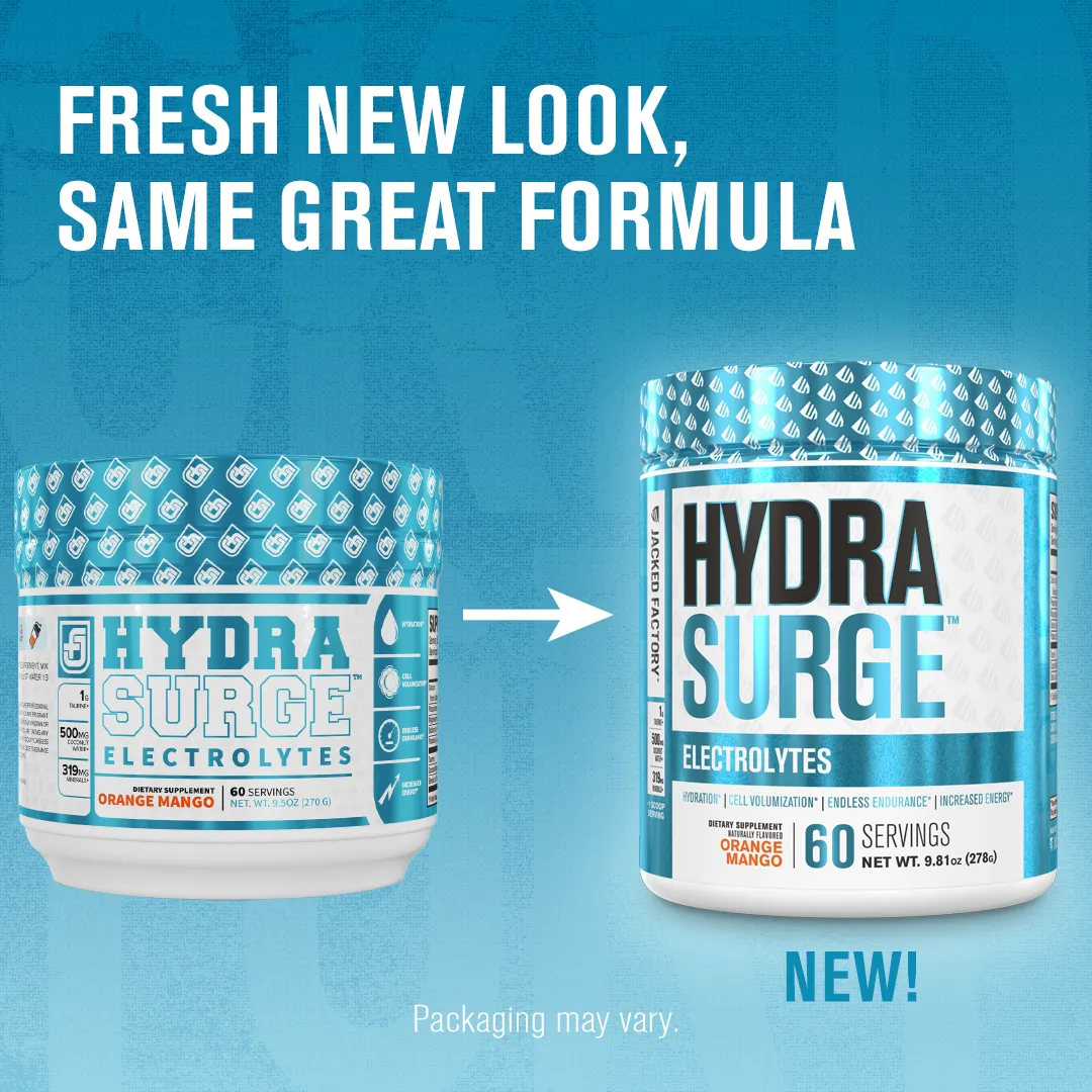 Hydrasurge Premium Electrolytes w/TRAACS® - Naturally Flavored