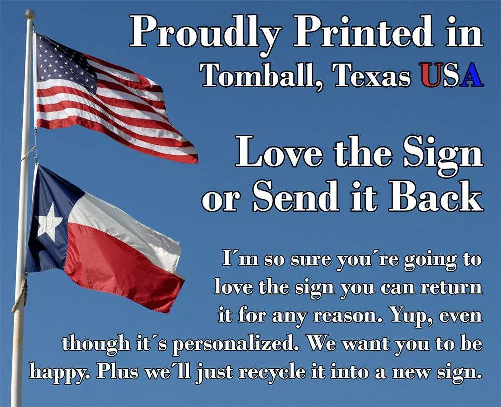 I Pledge Allegiance To The Flag - Metal Sign